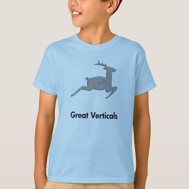 Camiseta Renos Grandes Verticales (Anverso)