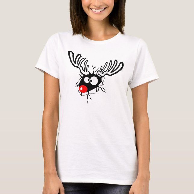 Camiseta Renos Locos Rojos (Anverso)