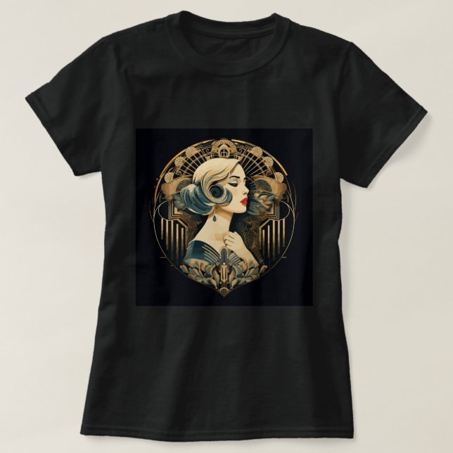 Camiseta Renovación Art Deco (Diseño del anverso)