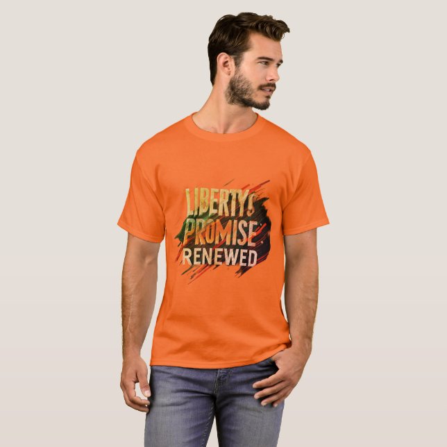 Camiseta Renovación de la promesa de la libertad - Un tribu (Anverso completo)
