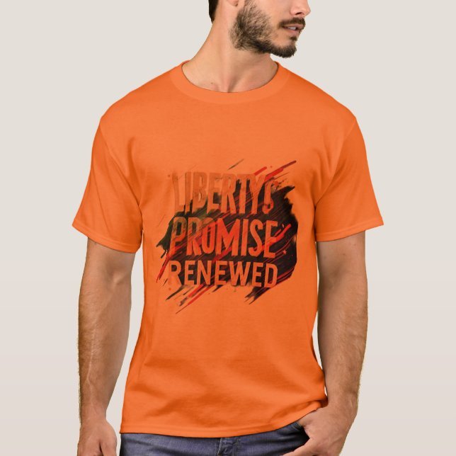 Camiseta Renovación de la promesa de la libertad - Un tribu (Anverso)