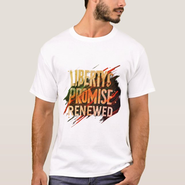 Camiseta Renovación de la promesa de la libertad - Un tribu (Anverso)