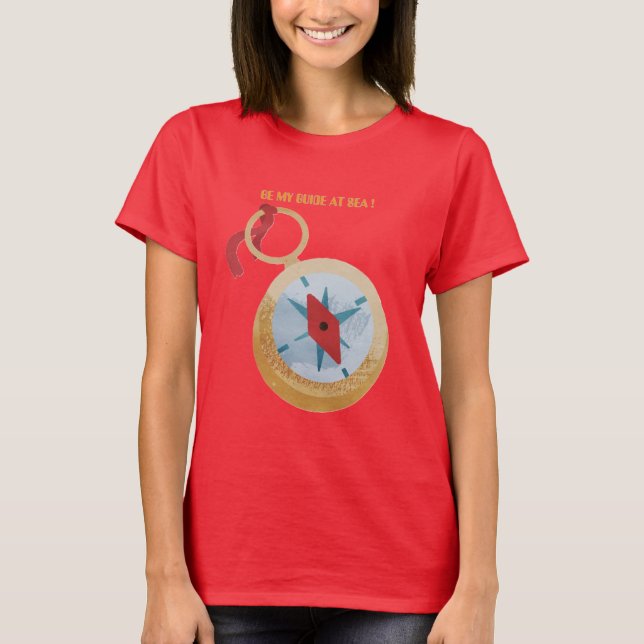 Camiseta Renovación de Rosa de brújula (Anverso)