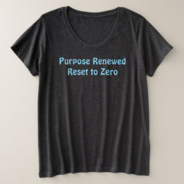 Camiseta renovada, reiniciada a cero