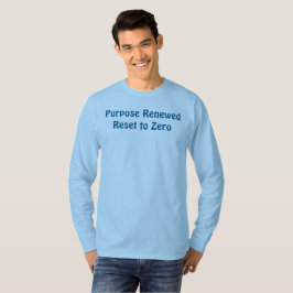 Camiseta renovada y reiniciada a cero