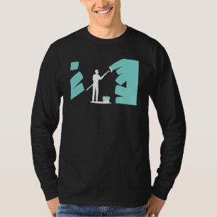 Camiseta Renovador Pintor de Fachadas Decorador Mano de Obr