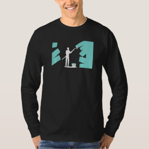 Camiseta Renovador Pintor de Fachadas Decorador Obrero Arte