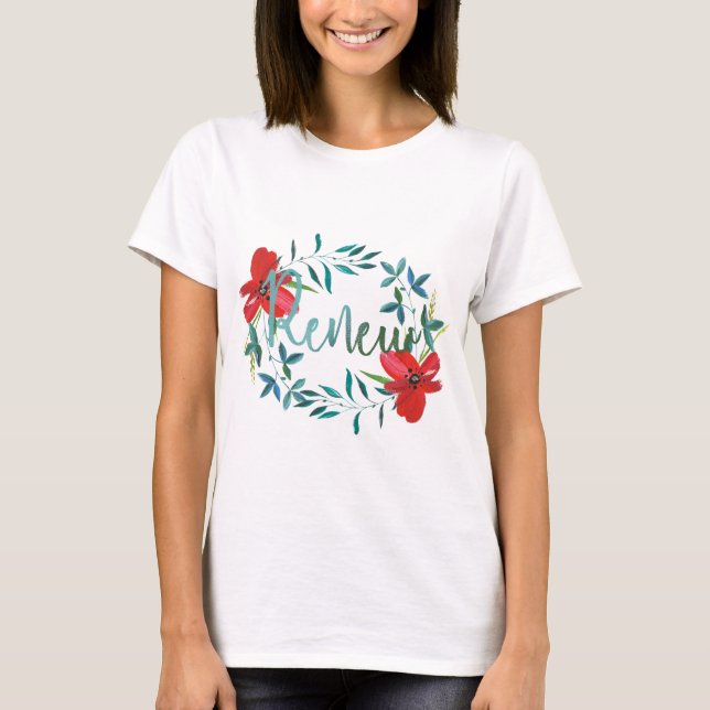 Camiseta Renovar - Diseños de refuerzo (Anverso)