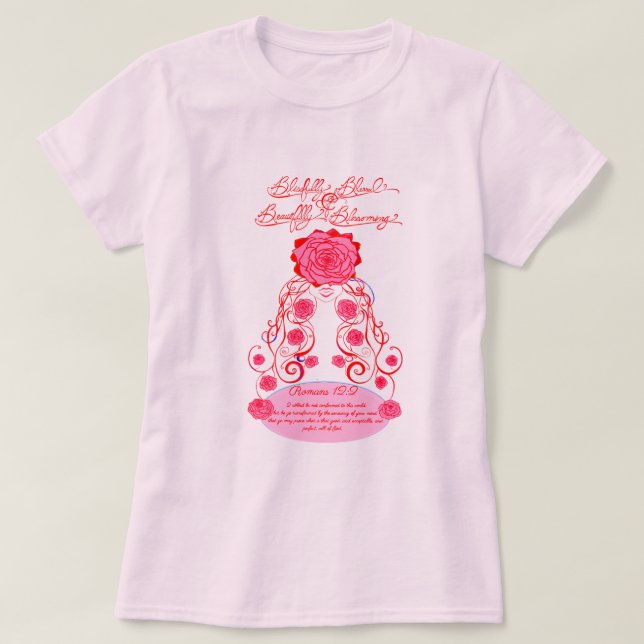 Camiseta Renovar tu mente I - Sunset Peach (Diseño del anverso)