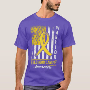 Camiseta Renta de cinta de oro para la sensibilización de l