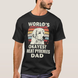 Camiseta Renta de Vintage para Papá de los Grandes Pirineos