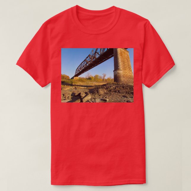Camiseta Rentabilidad bajo el puente (Diseño del anverso)