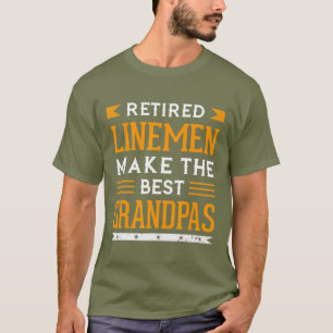 Camiseta Rentabilidad del abuelo de Lineman