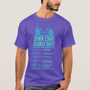 Camiseta Rentabilidad horaria del césped en la siembra