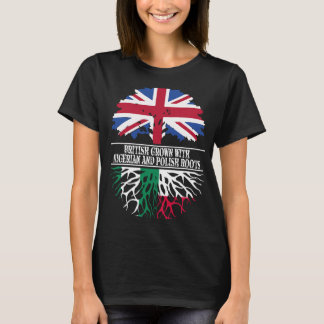 Camiseta Rentado británico con nigeriano y polaco