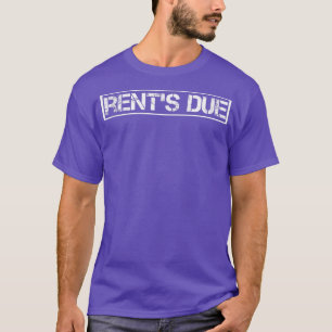 Camiseta Rentas adeudadas, trabajador más duro en motivació