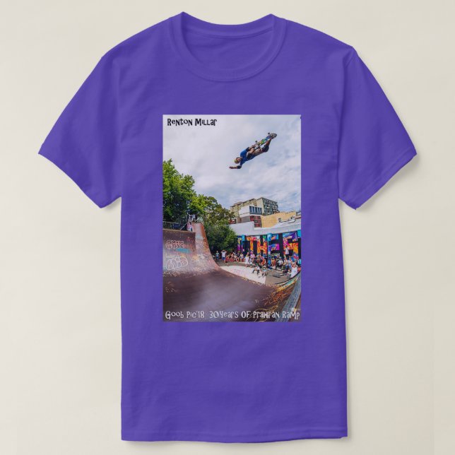Camiseta Renton Millar 30 Años De Rampa Prahran (Diseño del anverso)