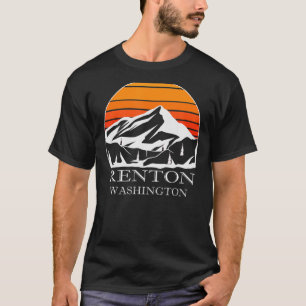 Camiseta Renton Washington Mountains Forest Wildlife Hike