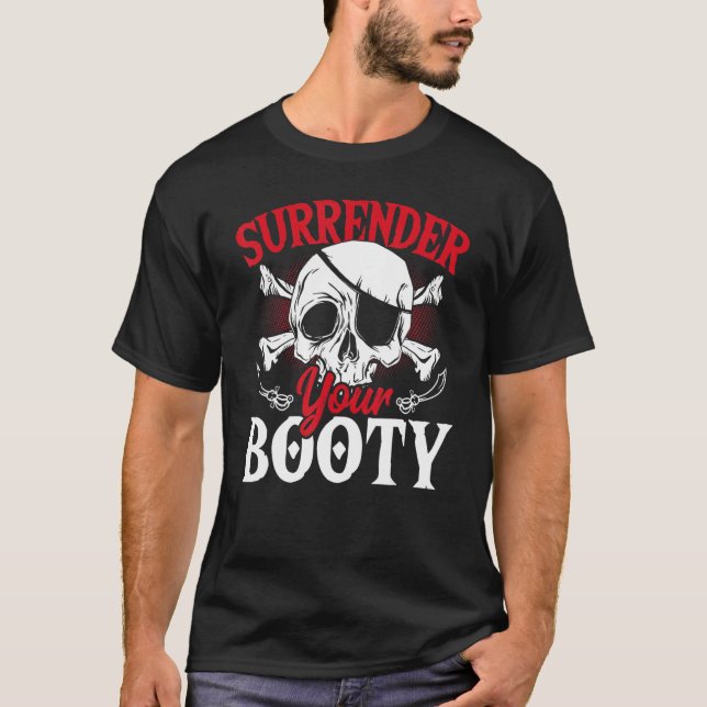 Camiseta Renuncia a tu pirata de burro pirata de piratas (Anverso)