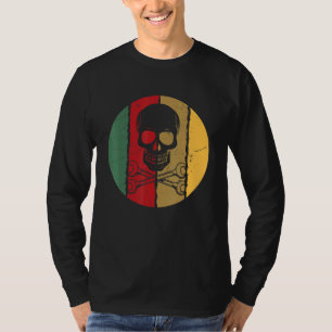 Camiseta Repai de arte mecánico de cráneo de Guay vintage W