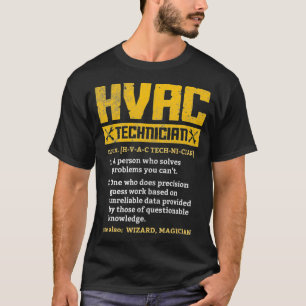 Camiseta Repai, ingeniero técnico divertido de HVAC Tech T