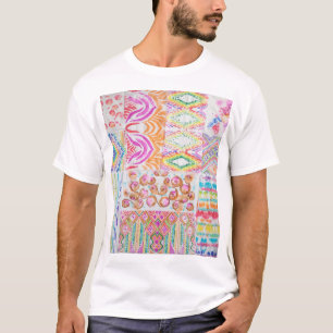 Camiseta Reparación abstracta, patrón de tinte de corbata d