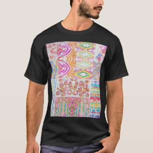 Camiseta Reparación abstracta, patrón de tinte de corbata d