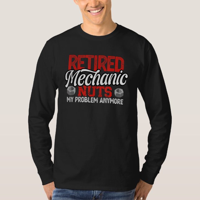 Camiseta Reparación automática mecánica de reparación de co (Anverso)