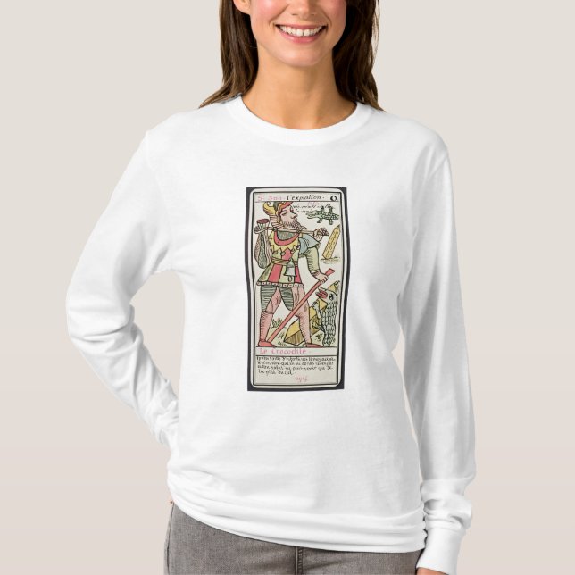 Camiseta Reparación, carta de tarot, francesa (Anverso)
