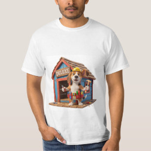 Camiseta Reparación de la Casa del Lindo Perro Beagle Mes