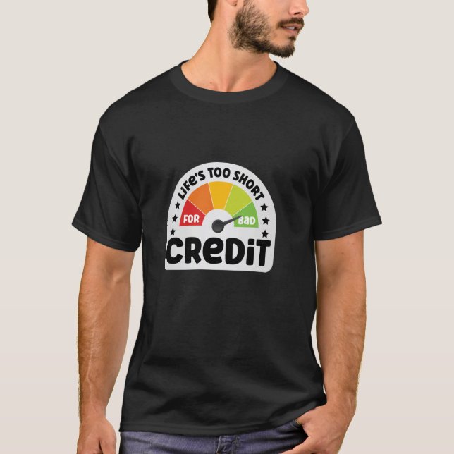 Camiseta Reparación de la puntuación de crédito Finan Aseso (Anverso)