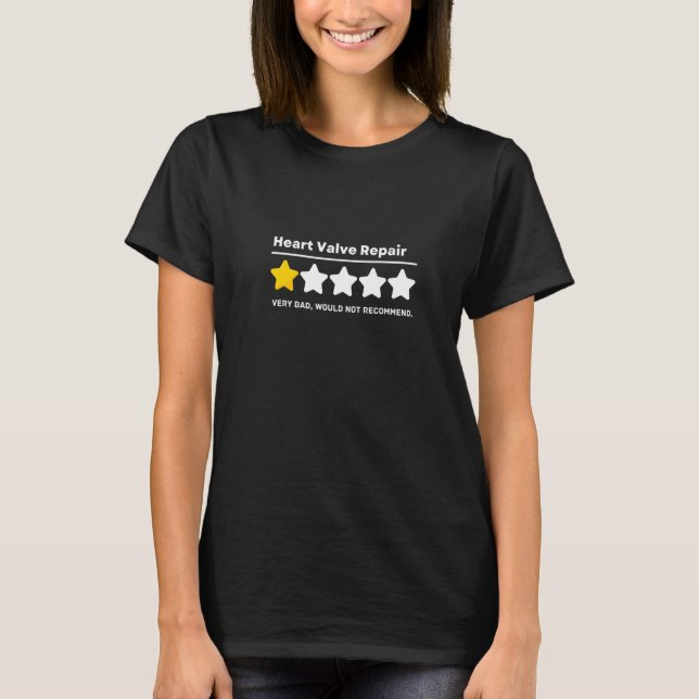 Camiseta Reparación de la válvula cardíaca Las cirugías com (Anverso)