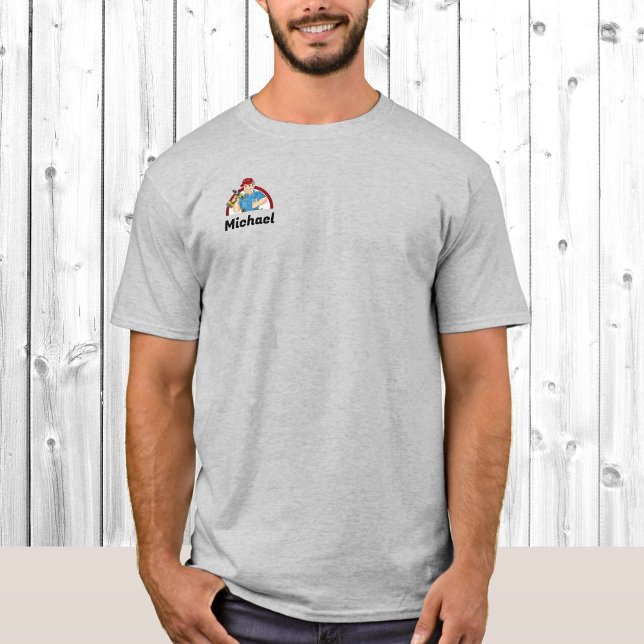 Camiseta Reparación del hogar del contratista Handyman 14 c (Subido por el creador)