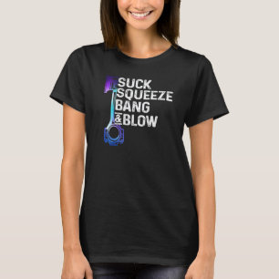 Camiseta Reparador de autos Garage Suck, Squeeze, Bang & Bl