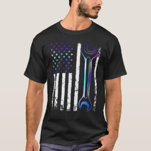 Camiseta Reparador de autos Mecánico de automóviles Llave i