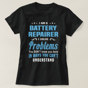 Camiseta Reparador de batería