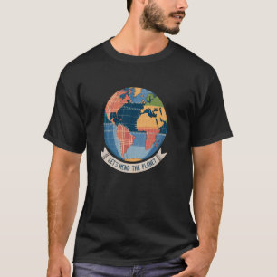 Camiseta Reparar el Planeta Diseño de Tierra de Parche