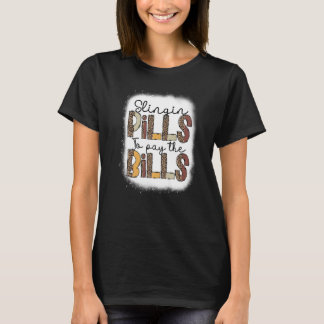 Camiseta repartiendo pastillas enfermera farmacia farmacéu