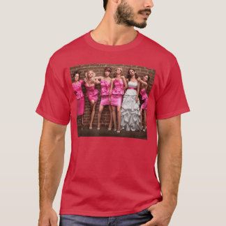 Camiseta Reparto de Damas de Honor Vintage retro