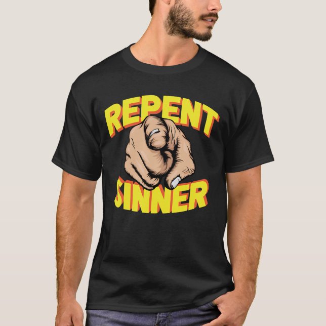 Camiseta Repent Sinner (Anverso)