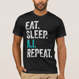 Camiseta Repetición AI de Eim Sleep