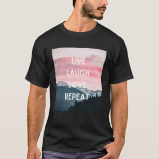 Camiseta Repetición de amor de reír en vivo
