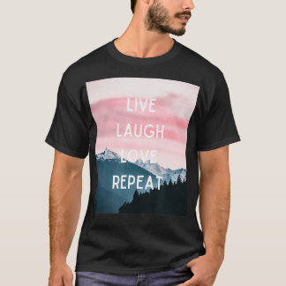 Camiseta Repetición de amor de reír en vivo