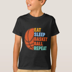 Camiseta Repetición de básquetbol de sueño de sueño para ho