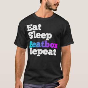 Camiseta Repetición de beatbox de sueño