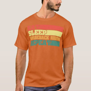 Camiseta Repetición de caballete de caballo en espera