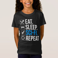 Repetición de ciencia ficción de Eat Sleep