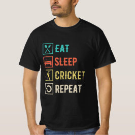 Camiseta Repetición de Cricket Sleep