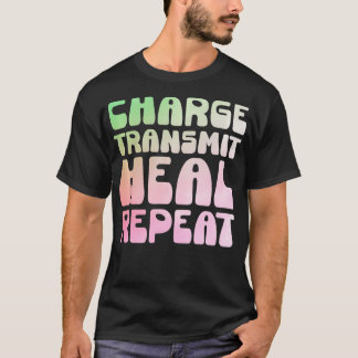 Camiseta Repetición de curación de transmisión de carga Rei