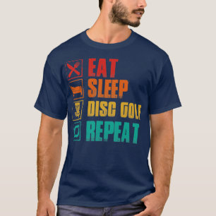 Camiseta Repetición de disco de sueño